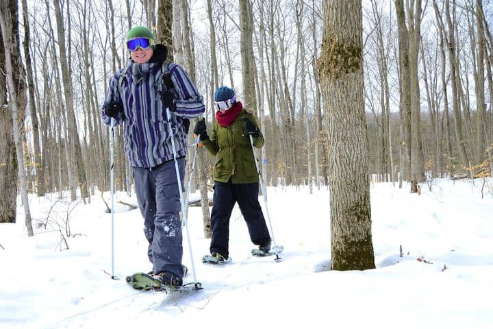 Snowshoeing